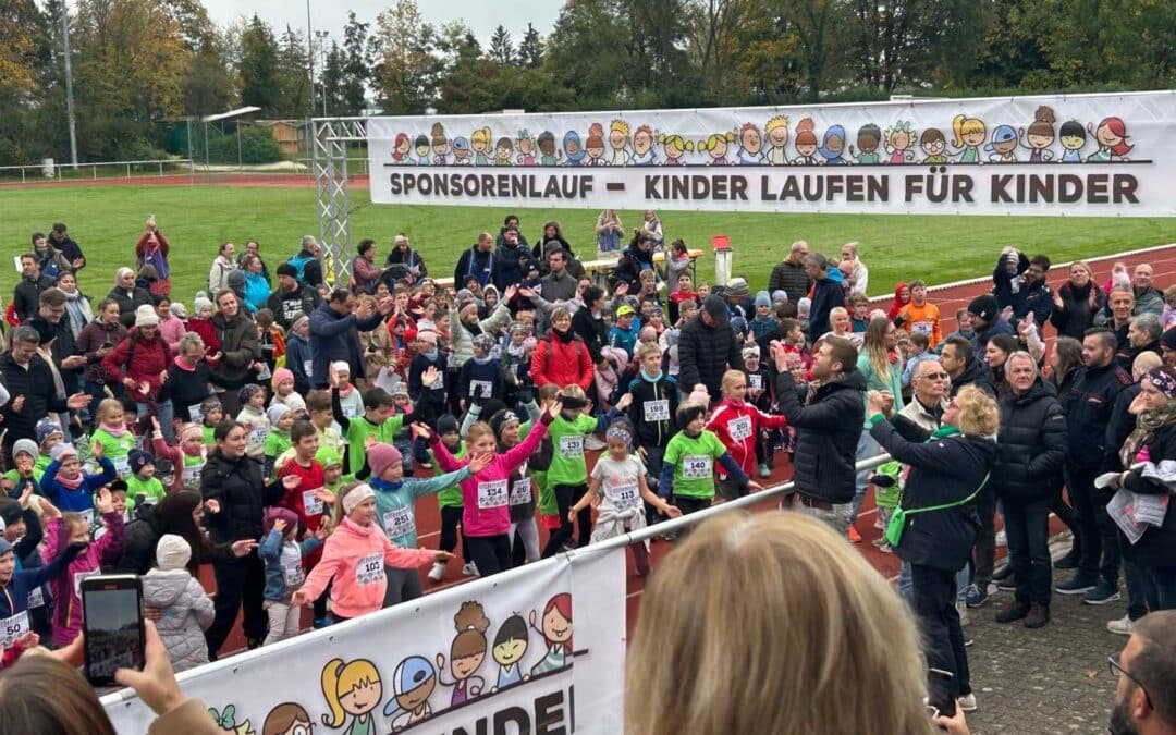 Sponsorenlauf in Erbach – Kinder laufen für Kinder 👧🧒